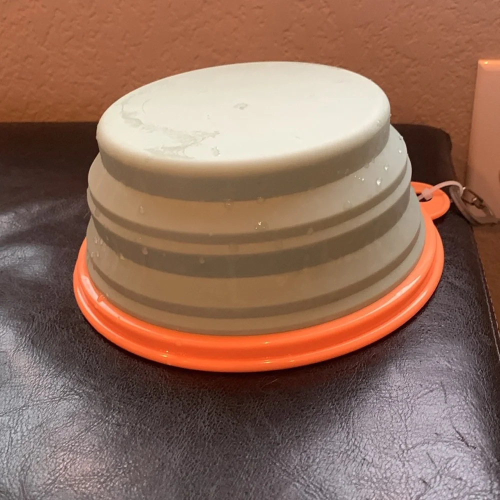 Life is Good Collapsable Dog Bowl